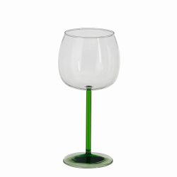 Riga Wineglass Green