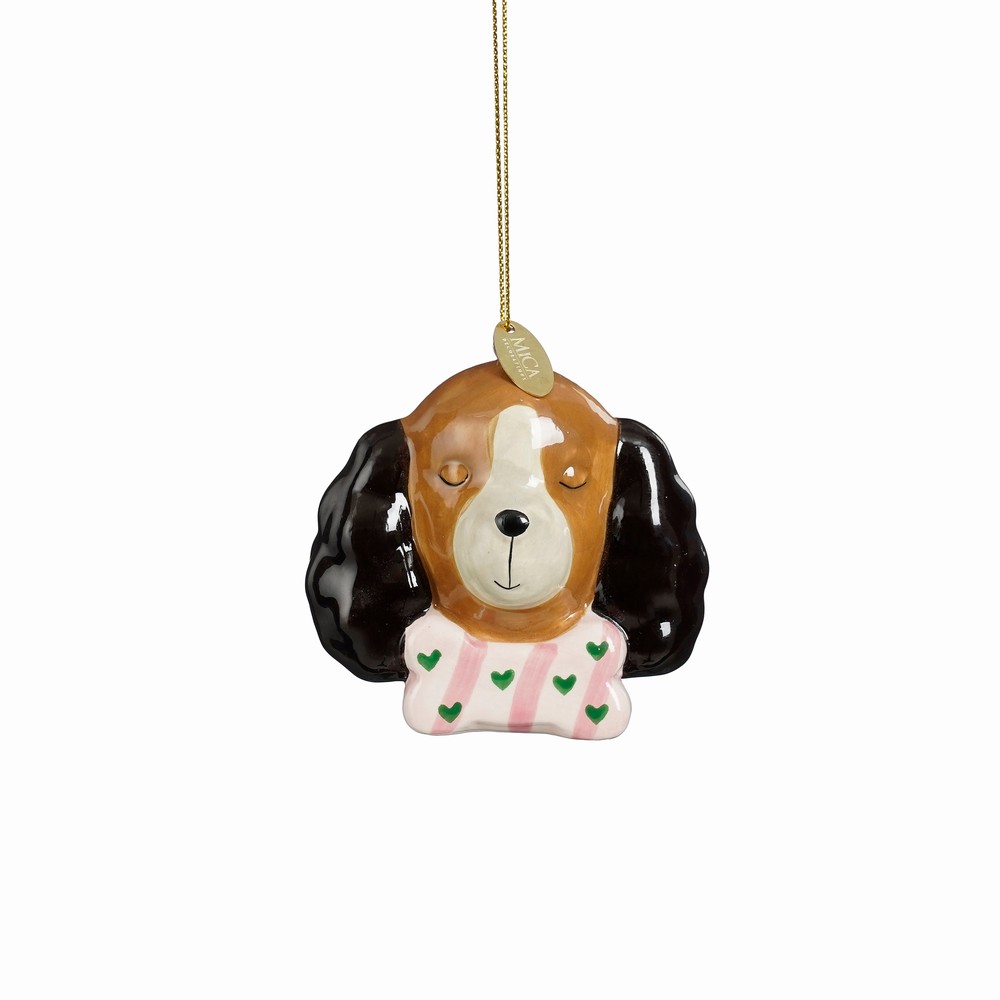 Sleeping Dog Ornament