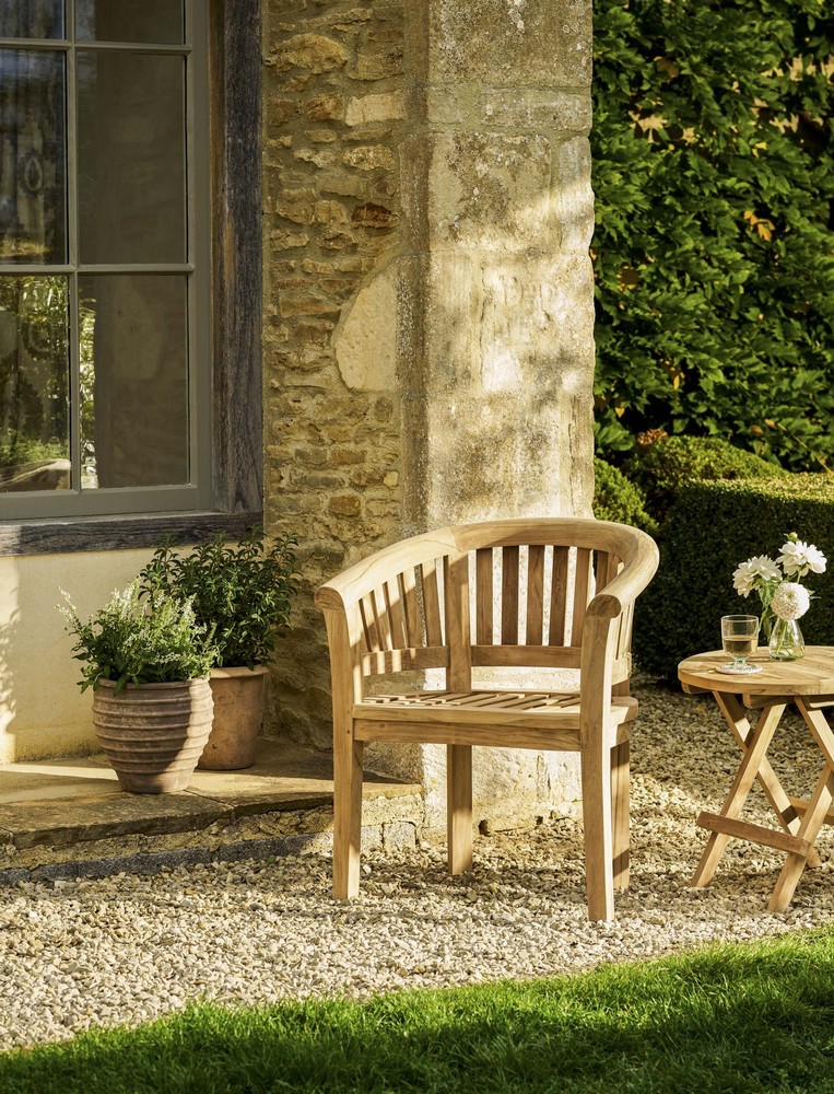 Crummock Armchair - Teak, Natural
