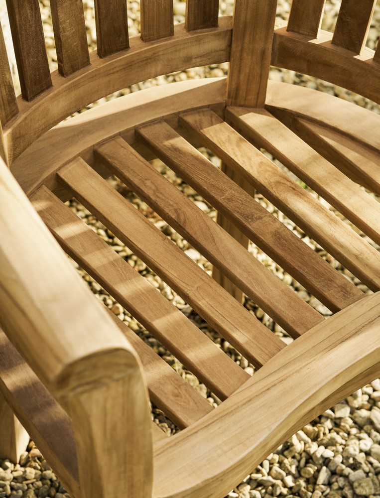 Crummock Armchair - Teak, Natural - Image 4