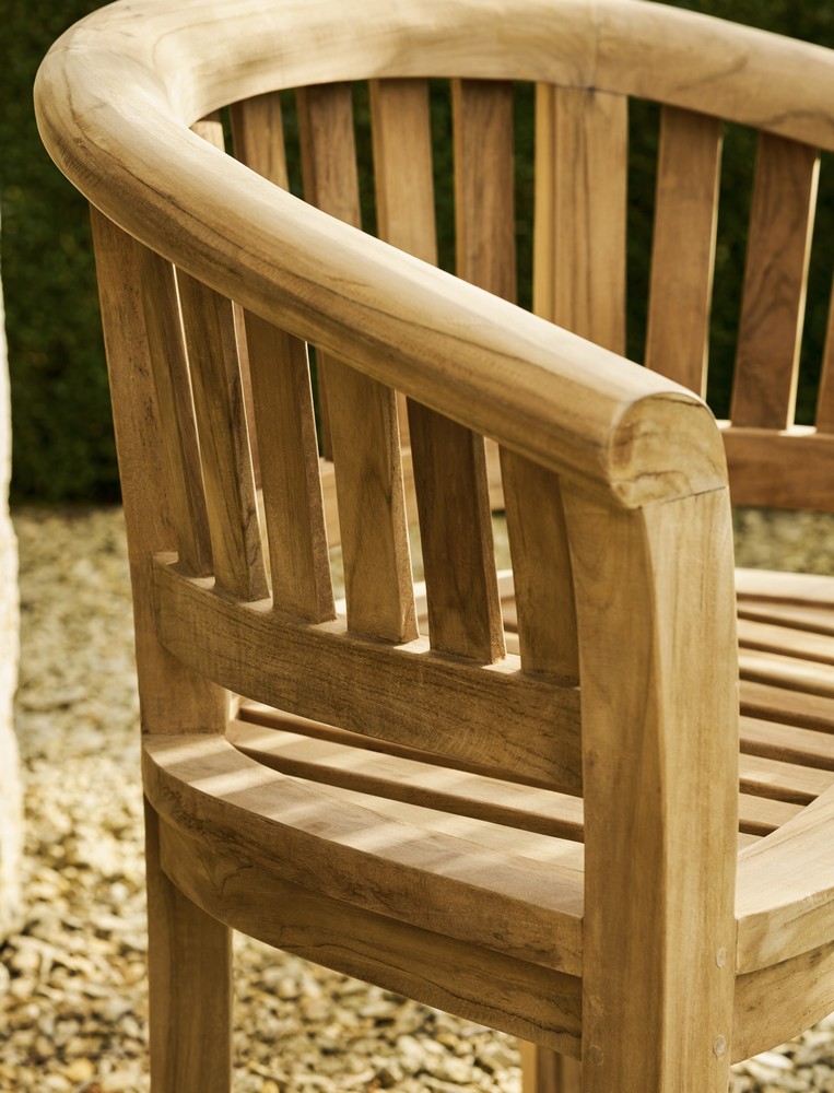 Crummock Armchair - Teak, Natural - Image 6