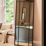 Ledwell Panelled Mirror Black