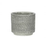 Kjeld Pot Round Grey