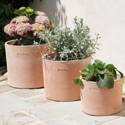 Cylindre Pot – Natural Terracotta