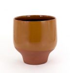 Flowerpot Glazed Ochre