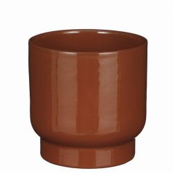 Thiago Red Round Pot
