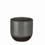 Glazed Nora Plant Pot – Green