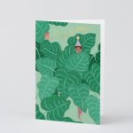 ‘Happy Birthday Leaves’ Card