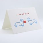 Dachshund – Thank You Card