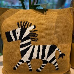 Zebra Cotton Cushion