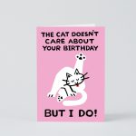 ‘The Cat Doesn’t Care’ Card