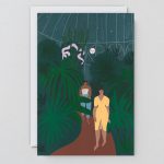 ‘Night Time Garden’ Art Card