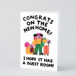 ‘New Home with a Guest Room’ Card