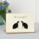 Mini Cat ‘You’re purrfect’ card