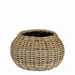 Marcia basket round grey