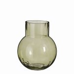 Jay vase glass l. green