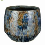 Harris Pot Round – Blue