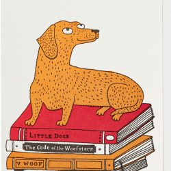 ‘Bookshop Dog’ Card