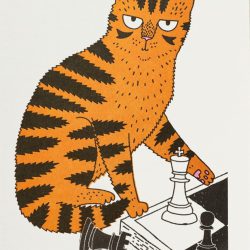 ‘Chess Cat’ Card