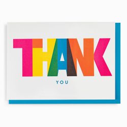 ‘Thank You’ Card by Pressink