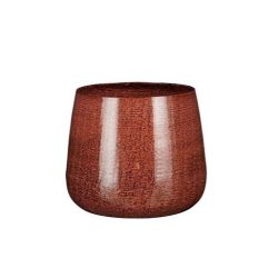 Benson pot round D. Red