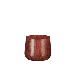 Benson pot round D. Red