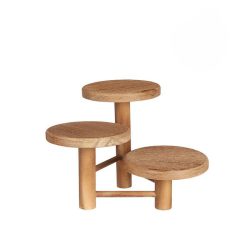 Decoration table brown