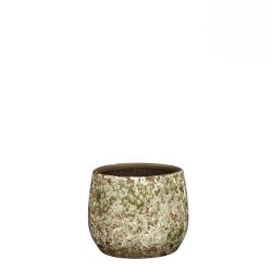 Antica pot round green