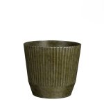 Rio pot round d. green