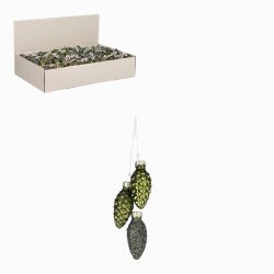 Ornament pine cone – d. green