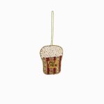 Ornament Decoration Popcorn Gold