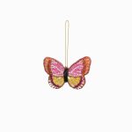 Ornament Butterfly Pink