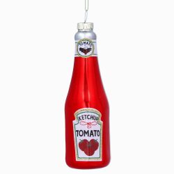 Bottle of Ketchup Glass