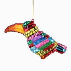 Multicolour Glass Toucan