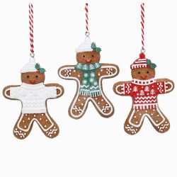 Gingerbread Man w Jumper/Hat