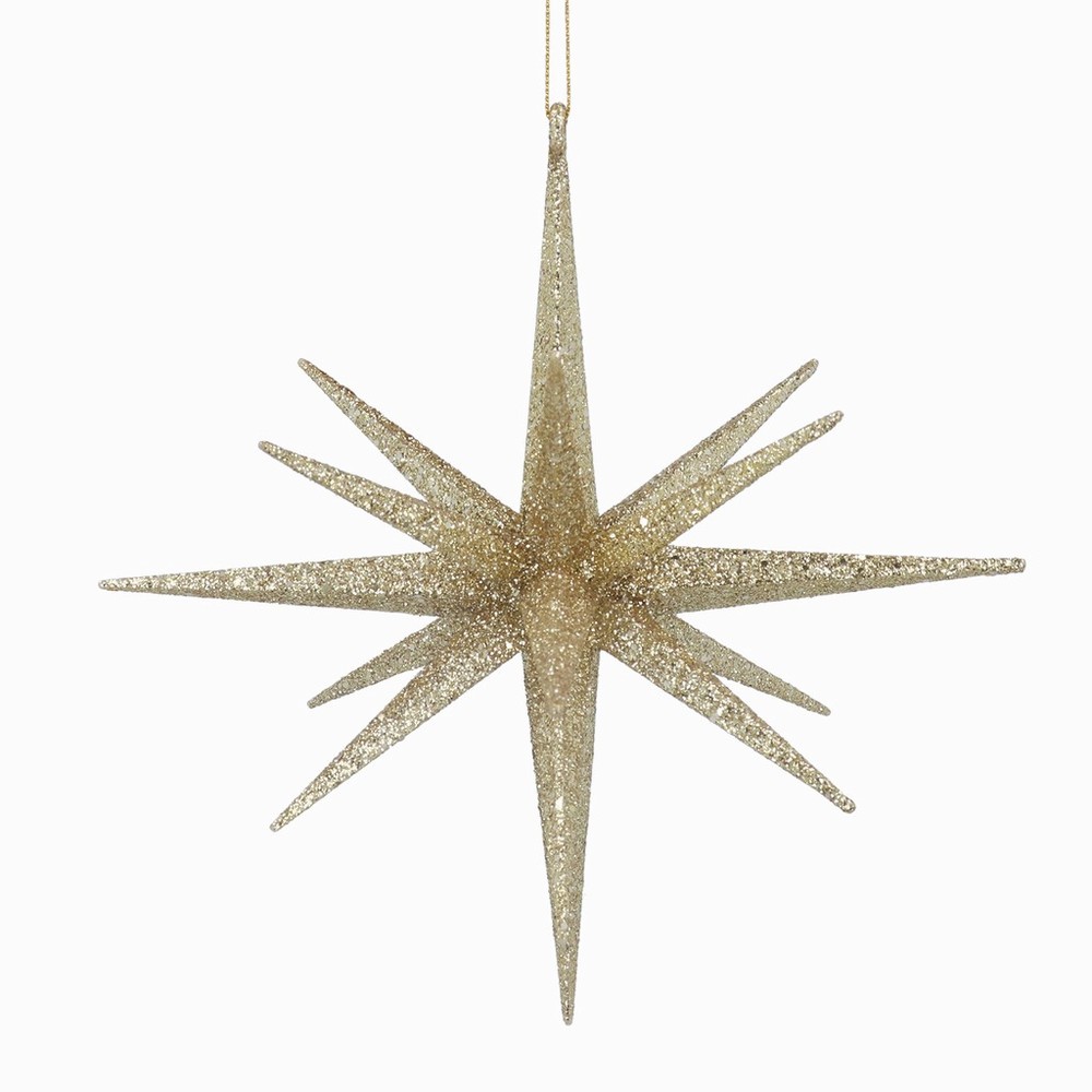 Gold Sparkle Bethlehem Star