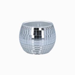 Silver Mirrorball Nite Light