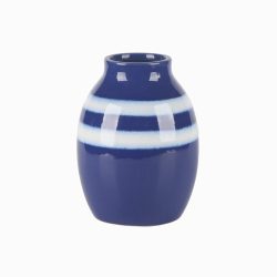 Saffron Vase – Cobalt