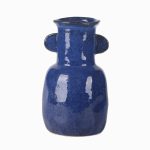 Cascade Vase – Cobalt
