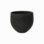 Mini Orb Pot – Black Washed