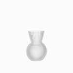 Riffle Hyacinthvase – Frosted White