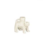 Candleholder tiger – Cream