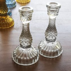 Glass Candlestick Tilda – Clear