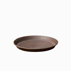 Rustic Brown Saucer