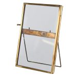 SMALL BRASS PHOTOFRAME
