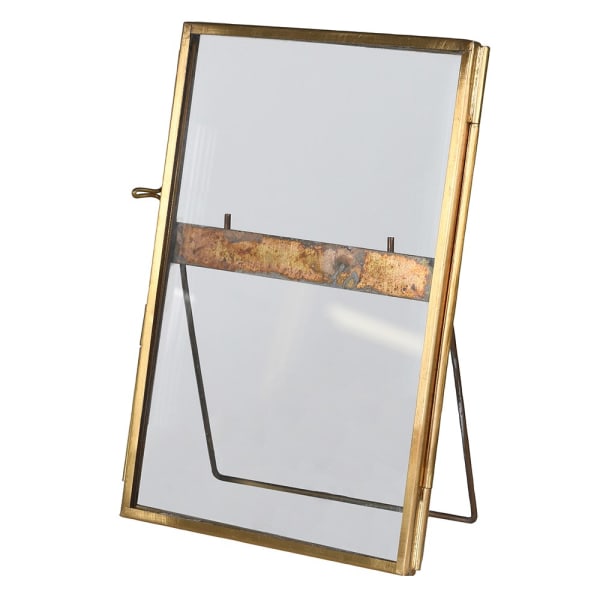 SMALL BRASS PHOTOFRAME