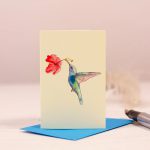Mini Hummingbird Card