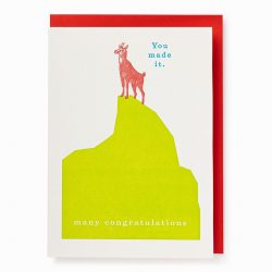 You Made It Card