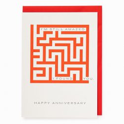 Amazed Anniversary Card