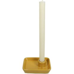 Candle Stick Fine Earthenware – Ochre